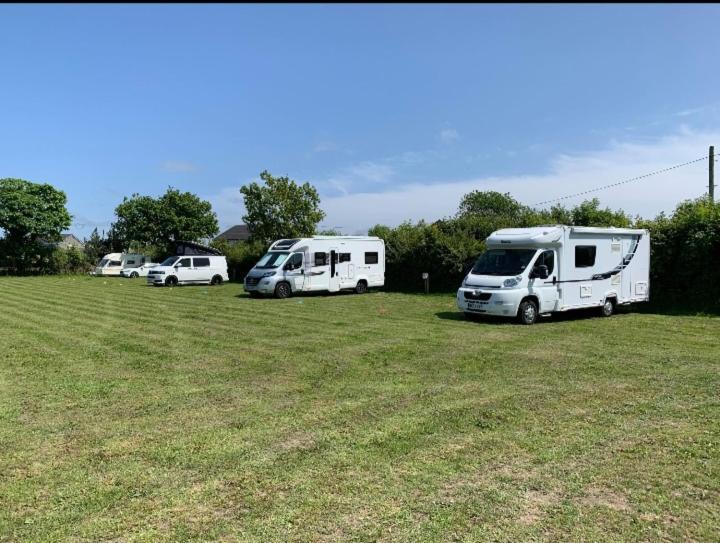 Pen Y Buarth Pod - Caravan Site Caernarfon Exteriör bild